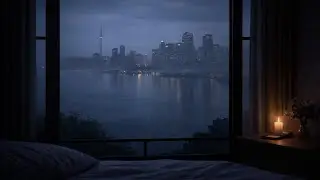 Almost Silent Night Sound for Deep Sleep | Before Dawn in Canada | 8 Hours