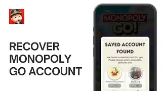 Как восстановить аккаунт в игре Monopoly GO