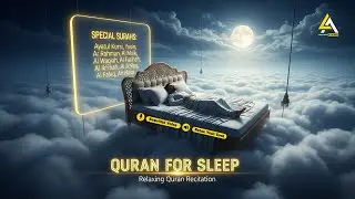 Quranic Verses for Peaceful Sleep | Ayat Al Kursi, Yasin, ArRahman, Alwaqiah, AlMulk