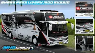 SHARE LIVERY BUS PO. HARYANTO HURRICANE MOD MN : AE Art. Bussid