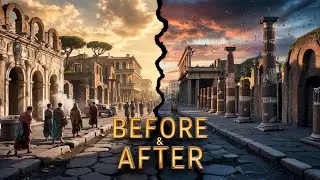 Pompeii Before and After: AI Visualization of a Roman City...