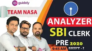 SBI Clerk Prelims Exam Analysis 2020 (29 Feb, 1st Shift) - Guidely