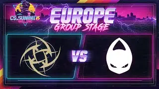 Ninjas in Pyjamas vs x6tence (Vertigo) - cs_summit 6 Online: EU Group Stage - Game 2