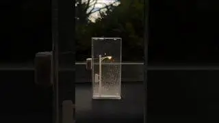 Snowfall Lamp &ndash; Street Light Snow Globe, Handmade DIY Snow Scenery Night Light