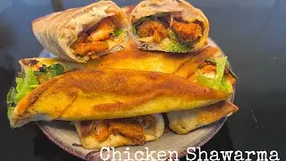 LEBANESE CHICKEN SHAWARMA AT HOME | Creamy Garlic Sauce
