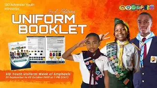 Day 3 - Youth Uniform Emphasis Week launch of the 3rd Edition SID AYM Uniform Booklet 📖