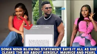 Who else saw what Sonia uche just posted as she finally breaks her silence 