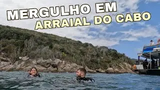 Mergulho na Ilha dos Porcos em Arraial do Cabo RJ