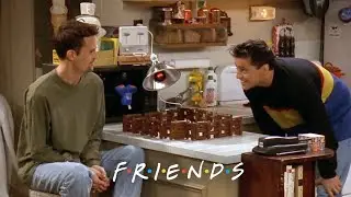 Joey and Chandler Co-Parent a Chick | Friends