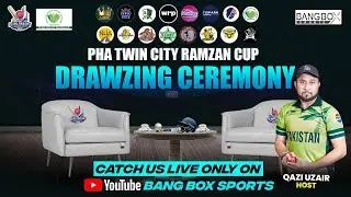 🔴LIVE: DG PHA TWIN CITY RAMAZAN CUP 2025 | LIVE AND EXCLUSIVE BANGBOX  SPORTS #cricket  #islamabad