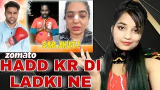 Truth of Zomato Controversy || DhiruMonchik || REACTION || SWEET CHILLIZ ||