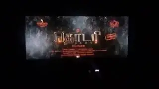 Dhanush Thodari Trailer Response in Sathyam Cinemas Chennai