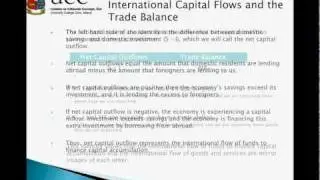 EC2102-2012 Tutorial 3 - International Capital Flows and the Trade Balance