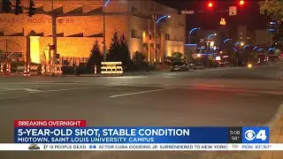 5-year-old shot in midtown St. Louis
