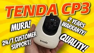TENDA CP3 - WIFI CCTV CAMERA REVIEW