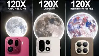 Comparaci&oacute;n de la prueba de zoom en vivo entre Redmi Note 15 Pro Plus, OnePlus 15 y Oppo Find X9 Pro
