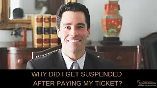 Charlotte Attorney -I paid off my traffic ticket and now North Carolina DMV says I'm suspended. Why?