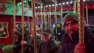 Bug carousel Bronx zoo holiday lights 2025 ￼