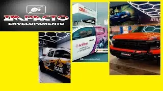 IMPACTO ENVELOPAMENTO de Automóveis Caminhões e Ônibus 🚌 
