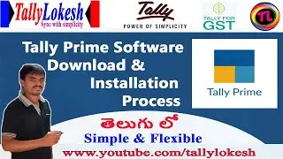 How to Download Tally Prime & Install in Telugu | How to use Tally Prime Release 1.0 | By Lokesh