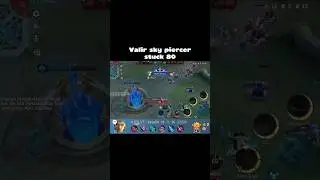 Valir sky piercer crazy damage | MLBB #shorts #mlbb