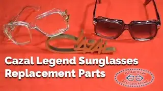 Cazal Legends Sunglasses Replacement Parts are Available at All-American Eyeglass Repair
