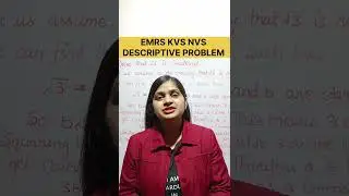 EMRS KVS NVS DESCRIPTIVE PROBLEM SOLVE ✅ @gmt0 #kvs #emrs #nvskvs #teachingexams #tgtpgtexam