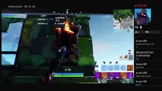 Diffusion PS4 en direct de but-vert488 Fortnite