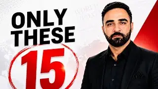 CSS 2026: The Only 15 Current Affairs Topics You Need (Final List) | Video 17 | Taimoor Riaz