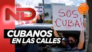 In&eacute;ditas protestas en Cuba contra el gobierno de Miguel D&iacute;az-Canel