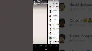 How to half swipe on Snapchat with the new update