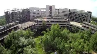 FPV in Abandoned hospital in Railway-City (part 3).