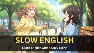 English Story for Beginners | The Coffee Shop Dream (Easy Conversation Practice)