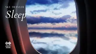8 Hours of Sleep Ambient Sound of Aircraft Cabin Window Seat