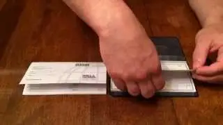 How To Use A Checkbook Cover - Ben Wynkoop