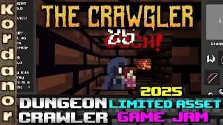 The Crawgler - Playing DungeonCrawler Limited Asset GameJam 2025 Submissions