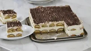 Tiramisu tanio przepysznie bez jaj z serkiem ale bez mascarpone