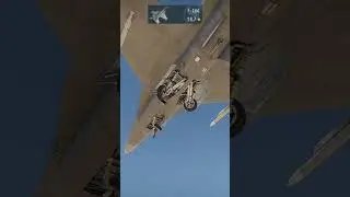 Day 113. Landing gear retraction on [F-16C] in War Thunder! #warthunder #usa #america