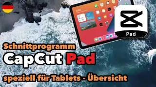 CapCut Pad - Video Editing Software for Tablets - German - Tutorial - #capcut #ipad #samsung #ins...