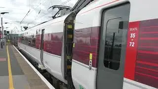 LNER Class 801 Departing Doncaster (25/4/22)