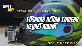 FitSparkHD Action Camera Helmet Mount#Eagle i6 pro helmet mount