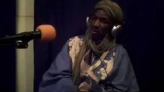 A Fulani griot from Burkina Faso recites the genealogy of a chief