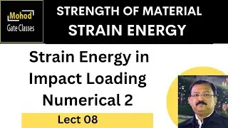 Strain energy 08 Strain Energy in Impact Loading Numerical 2