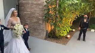 CASAMENTO BISUTTI CONTEMPORANEO 8076 NOIVOS DAIANE❤LEONARDO ENTRADA DA NOIVA MARCHA NUPCIAL