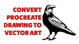 Convert Procreate Drawing to Vector Format