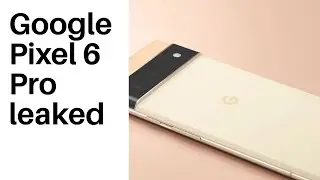 The Google Pixel 6 Pro have been leaked in a short hands on video