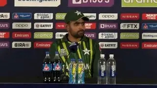 Babar Azam (Pakistan Captain) Post-Match Press Conference | India v Pakistan | T20 World Cup 2022