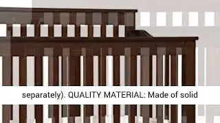 DaVinci Piedmont 4 in 1 Convertible Crib with Toddler Bed Conversion Kit in Espresso  Greenguard Gol