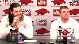 Bumper Pool, Dalton Wagner postgame - Arkansas 42, Ole Miss 27