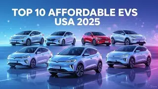 Top 10 Affordable EV Cars in USA 2025 | Best Electric Cars Under $40K